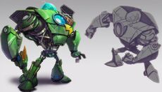 Artwork Mech di Qwark