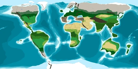 Geopolitical map of Ratera (2020)
