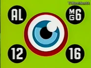 Still from a 2002 Kijkwijzer ad showing the ratings in use at the time. Notice the MG6 rating.