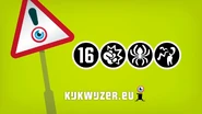 International version of the television rating bumper used outside of the Netherlands.