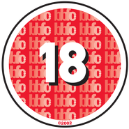 2002-2020 logo of the fully restricted 18