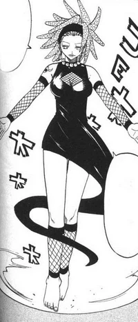 Lilith's full appearance, floating through the use of her Dark Bring