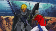 King fights Gale