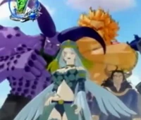 Asura with the other Demon Kings in the pachinko game.