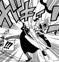 Requin attacking Julius