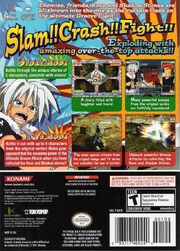 Rave Master Gamecube Box Art Back Cover