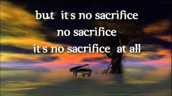 Sacrifice (Lyrics Video) by Elton John
