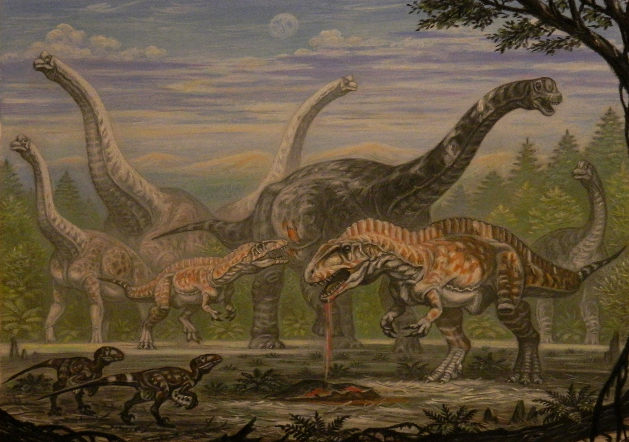 giganotosaurus vs carcharodontosaurus vs acrocanthosaurus