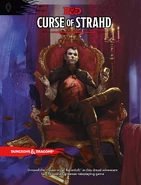Strahd on the cover of the 5th-edition adventure Curse of Strahd.