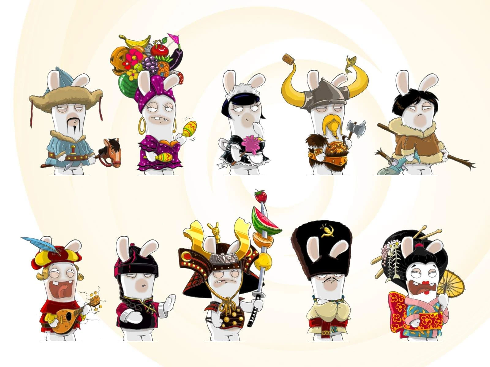 Rayman Raving Rabbids 2 Wallpaper