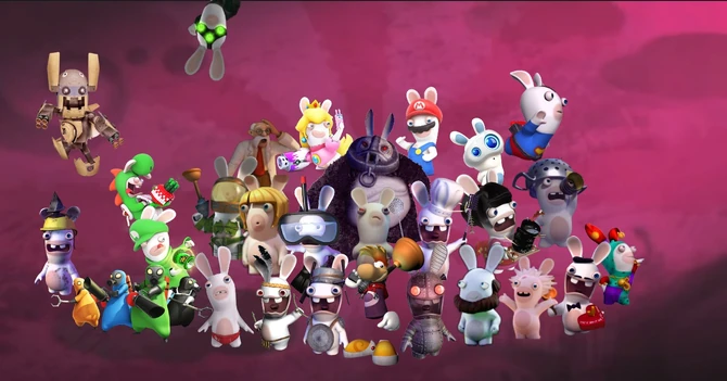 See all the Characters from the Rabbids series!