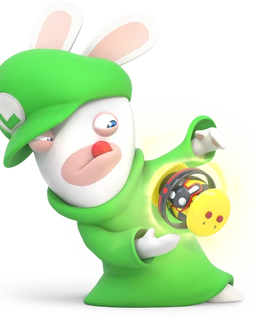 Rabbid Luigi Raving Rabbids Wiki Fandom