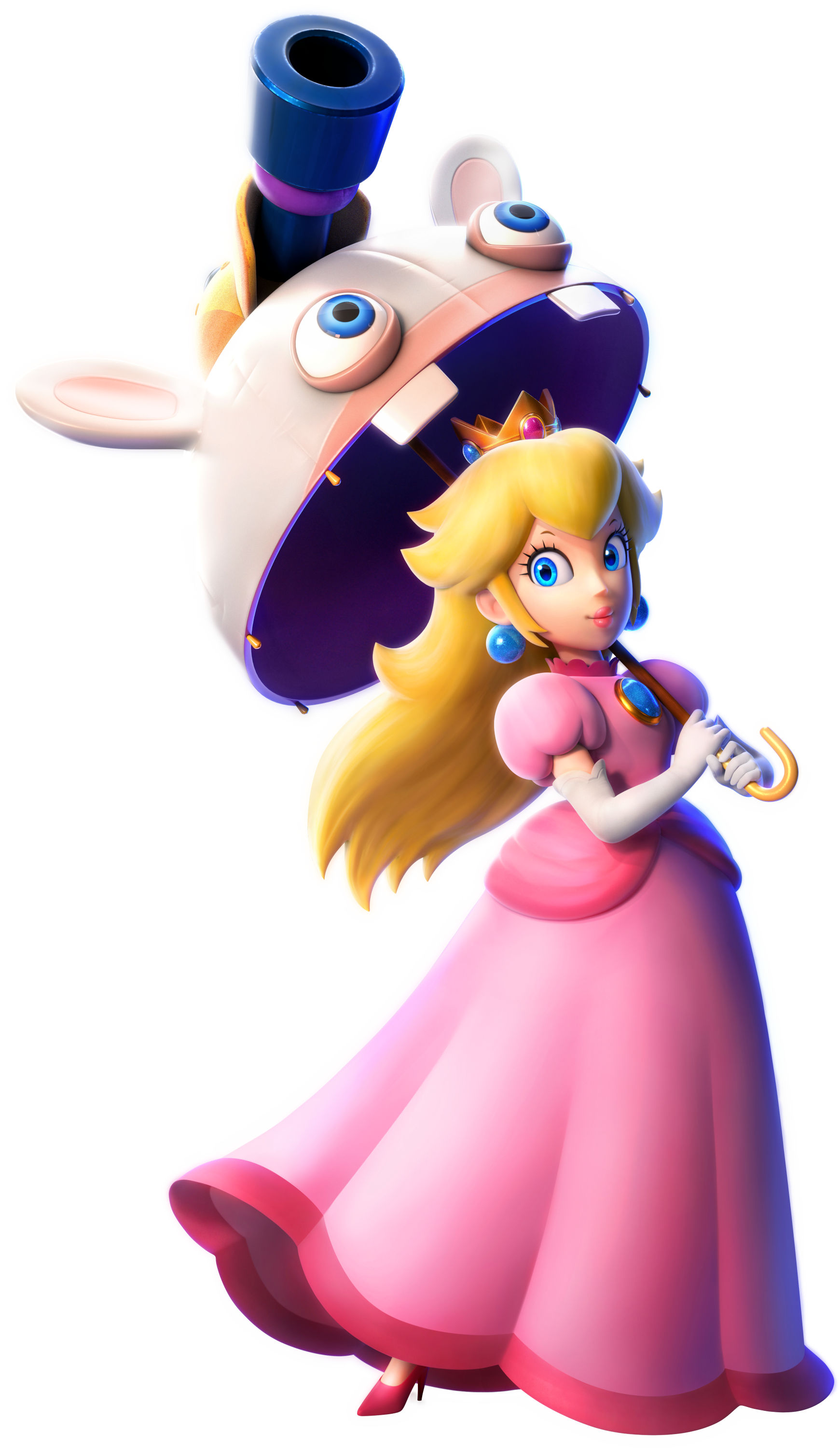 Rabbid Peach - Super Mario Wiki, the Mario encyclopedia