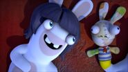 Female Rabbid and Dummy