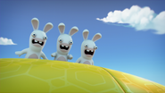 The Rabbids Looking so Amazed