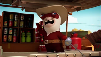 The Masked Rabbid (Rabbid) | Raving Rabbids Wiki | Fandom