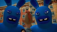 Two mutated Rabbids with Rooney