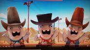 Three Cowboy Rabbids