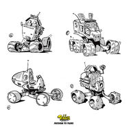 Rover early designs (Luc Grzesiak)