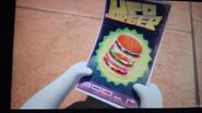 UFO Burger Flyer