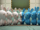 Rabbid Test N°98005-c: The Blue Rabbid