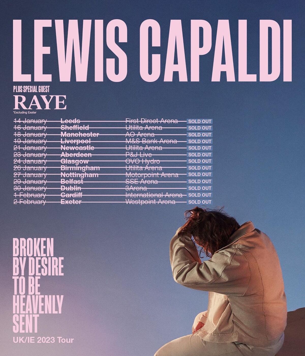 Broken by Desire to Be Heavenly Sent Tour | RAYE Wiki | Fandom