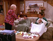 The PlayStation console sitting atop the TV set in "The Ride-Along"