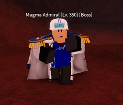 Magma Admiral, Blox Fruits Wiki