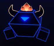 A Malware Nybble with Maramel attachments on its head during Databrawl's 2020 Hallow's Eve Event.