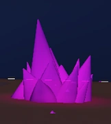 The old model for Virus Corruption Crystal.