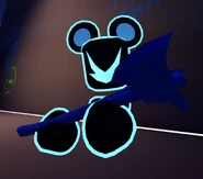 Ransombear holding the Little Axe ingame.