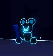 Ransombear's animation when swinging the Little Bat.