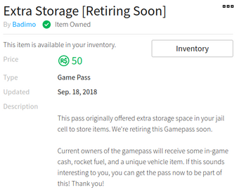 Gamepasses Jailbreak Wiki Fandom - jailbreak game passes roblox