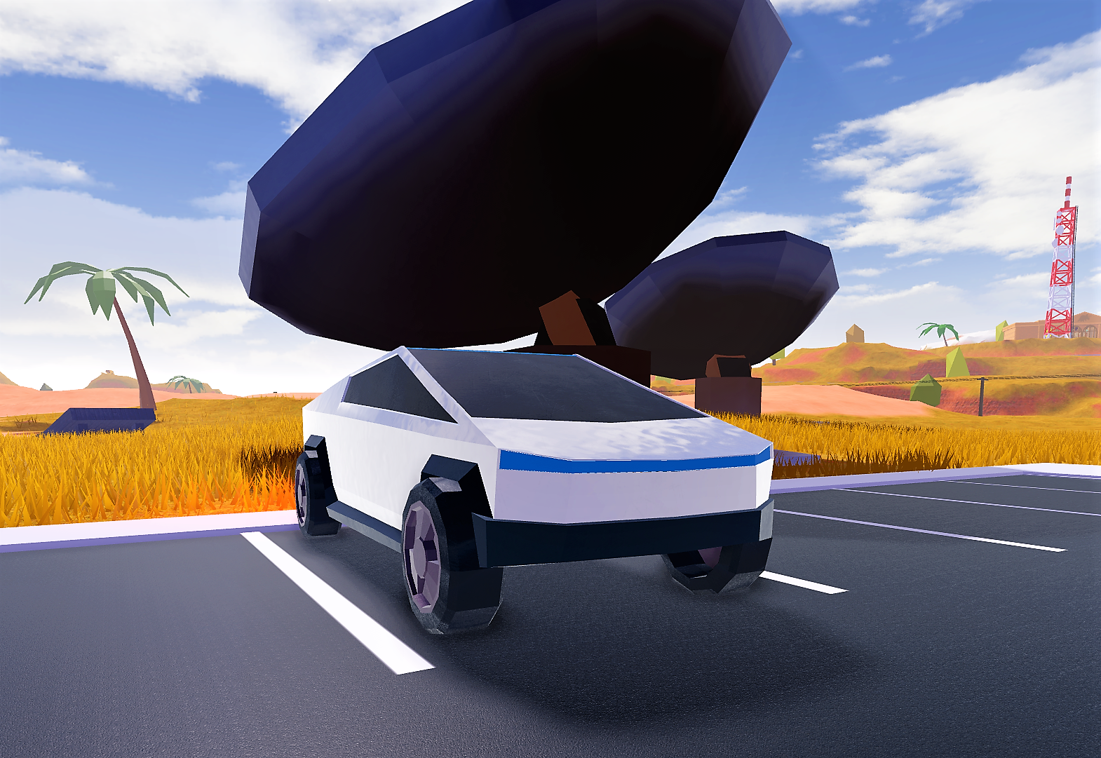 Tffqln W8bll7m - roblox jailbreak cybertruck vs lamborghini