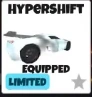 The HyperShift as it appears in the garage.