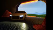 Audi R8 New lighting