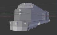 The making of the locomotive in Blender leaked by asimo3089.