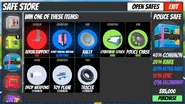 Purchasing safes GUI after the Season 11 Update.