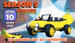 BANANA CAR Roblox Jailbreak CLEAN • FAST DELIVERY - Foto 9