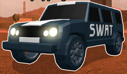 Roblox - Veículo Jailbreak: SWAT Unit 2218