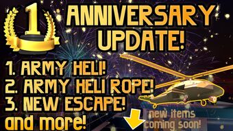 Update Log Jailbreak Wiki Fandom - roblox jailbreak live happy new years mini games come