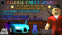 Update Log Jailbreak Wiki Fandom - roblox jailbreak update wiki