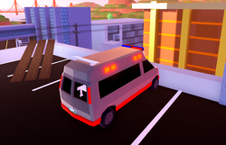 Ambulance Jailbreak Wiki Fandom - where is the ambulance in jailbreak roblox