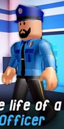 The Police Officer featured in one of Jailbreaks thumbnails.