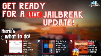 Update Log Jailbreak Wiki Fandom - roblox jailbreak speed hack update codes 2019 youtube