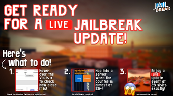 Update Log Jailbreak Wiki Fandom - clip roblox jailbreak secrets 2018