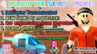 Update Log Jailbreak Wiki Fandom - update log jailbreak wiki fandom all roblox jailbreak skins Update Log Jailbreak Wiki Fandom - all roblox jailbreak skins