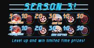 The rewards GUI for OG Season 3.