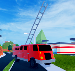 Firetruck Jailbreak Wiki Fandom - roblox fire truck model