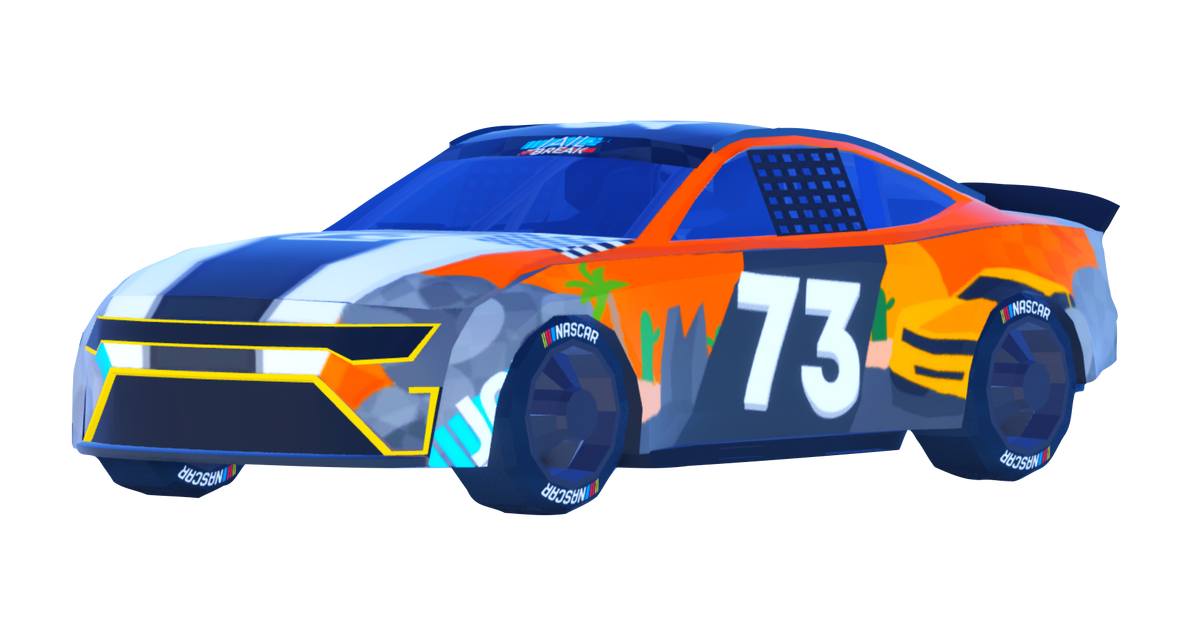 NASCAR debuts customized virtual car in Jailbreak on Roblox